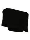 Monse Off-shoulder Jumper In Black