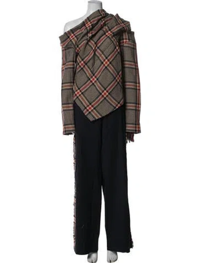Pre-owned Monse Pant Set W/ Tags In Black
