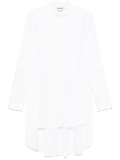 Monse Poplin Shirt In White