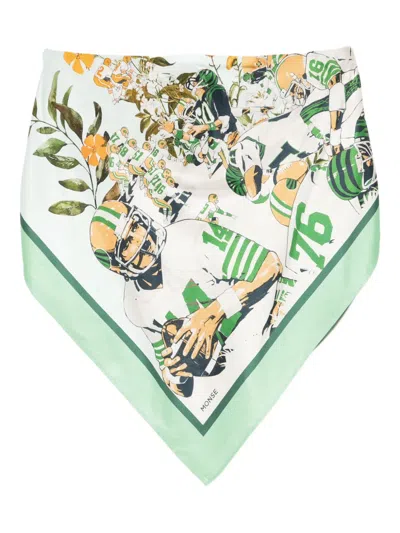 MONSE PRINTED BANDANA TOP