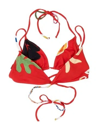 Pre-owned Monse Printed Top In Orange