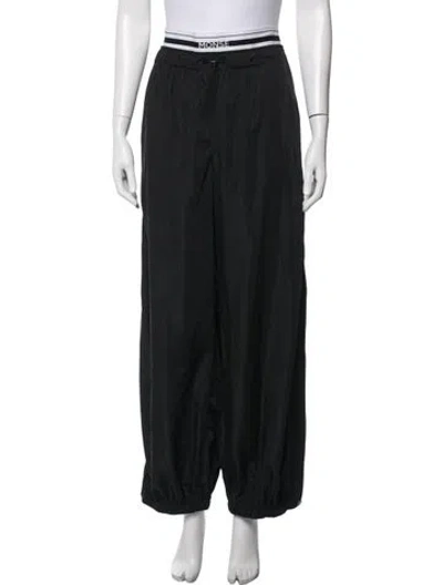 Pre-owned Monse Ruffle Embellishment Sweatpants In Black