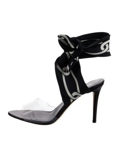 Pre-owned Monse Sandals In Silver