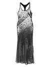Monse Sequin Harness Dress