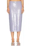 Monse Sheer Sequin Pencil Skirt