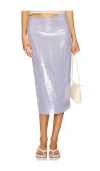 Monse Sheer Sequin Pencil Skirt