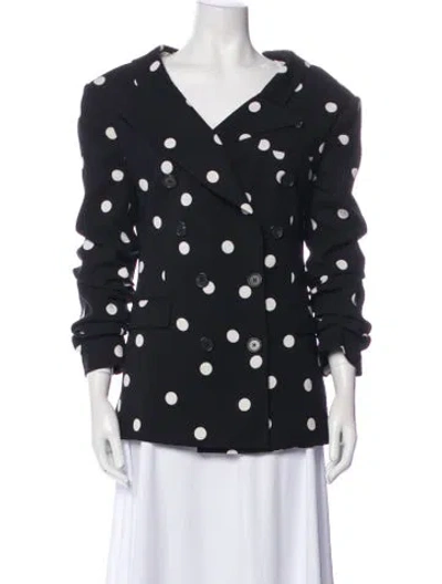 Pre-owned Monse Silk Jacket In Black