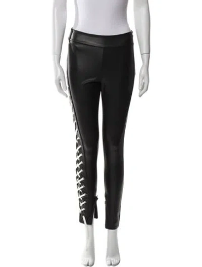 Pre-owned Monse Skinny Leg Pants In Black