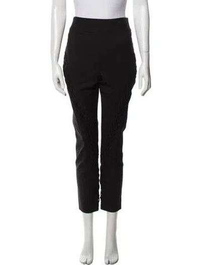 Pre-owned Monse Skinny Leg Pants In Black