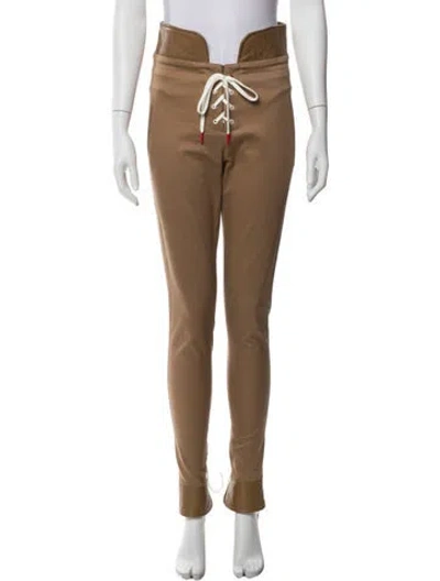 Pre-owned Monse Skinny Leg Pants In Brown