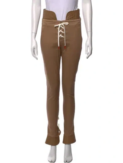 Pre-owned Monse Skinny Leg Pants In Brown