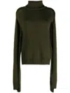 Monse Pullover Mit Rollkragen In Green