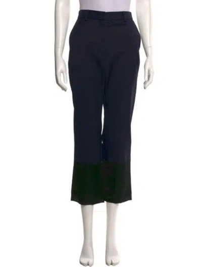Pre-owned Monse Straight Leg Pants In Blue