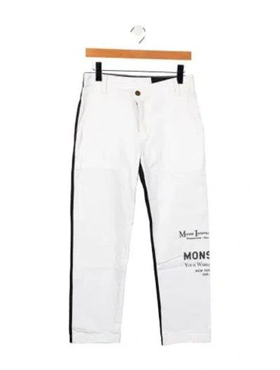 Pre-owned Monse Straight Leg Pants In Multi