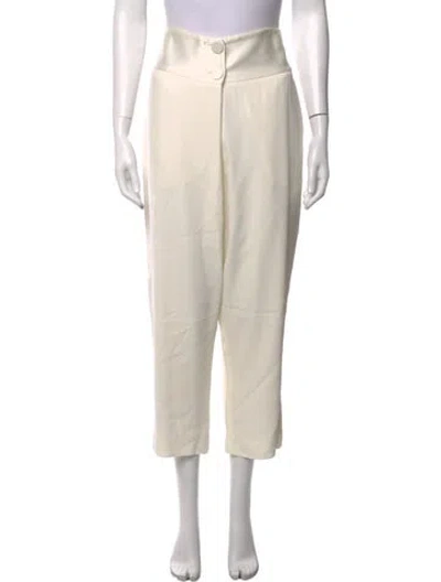 Pre-owned Monse Straight Leg Pants In Neutrals