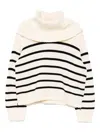 Monse Striped Jumper In Neutrals