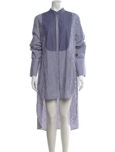 Pre-owned Monse Striped Midi Length Dress In Multi