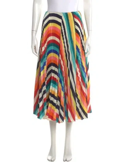 Pre-owned Monse Striped Midi Length Skirt In Multi