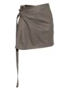 Monse Striped Skirt In Neutrals