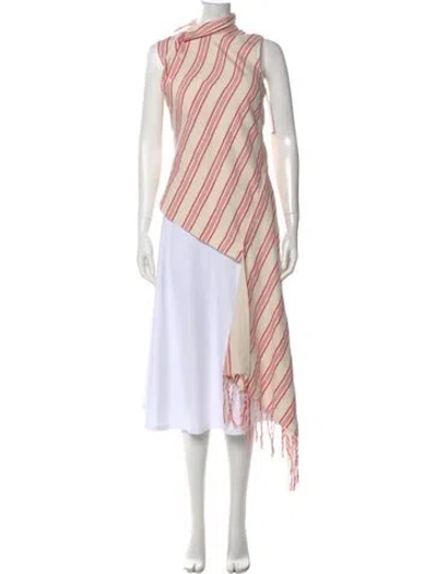 Pre-owned Monse Striped Sleeveless Top