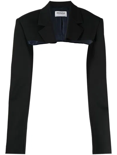 Monse Klassische Tweed-jacke In Black