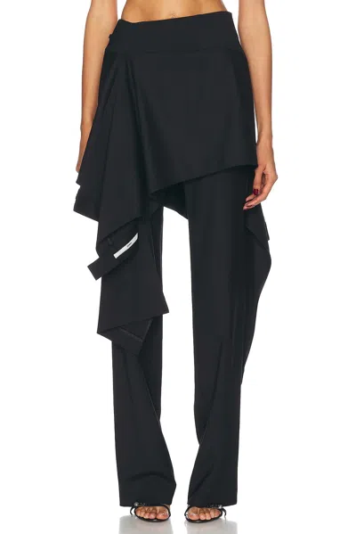 Monse Tailored Skirt Trouser In Black