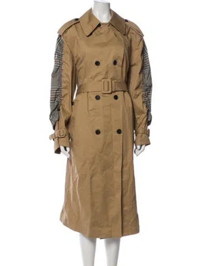 Pre-owned Monse Trench Coat W/ Tags In Neutral