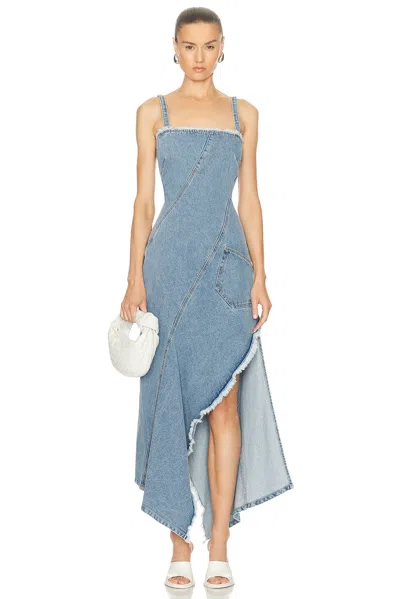 MONSE TWISTED DENIM DRESS