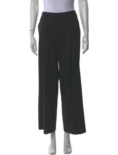 Pre-owned Monse Virgin Wool Wide Leg Pants In Gray