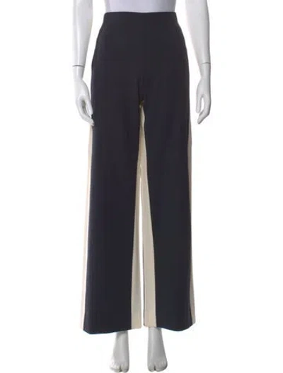Pre-owned Monse Virgin Wool Wide Leg Pants In Gray