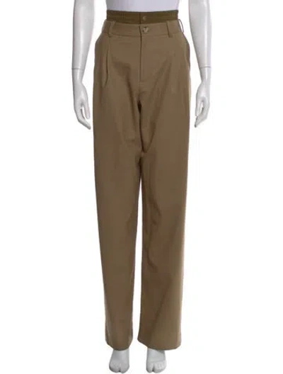 Pre-owned Monse Virgin Wool Wide Leg Pants In Multi