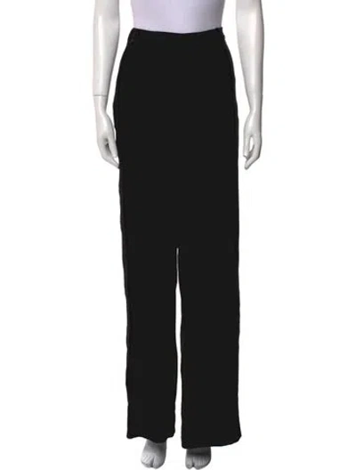 Pre-owned Monse Wide Leg Pants In Black
