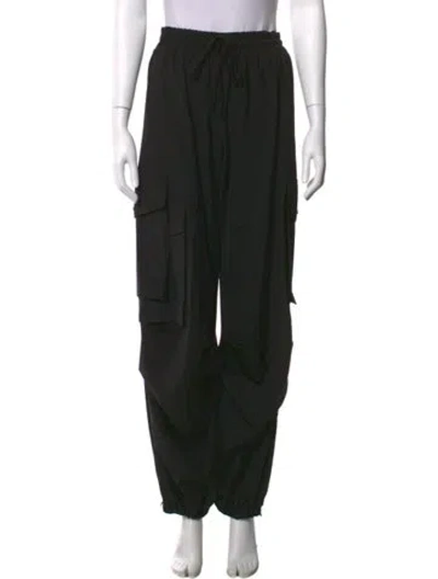 Pre-owned Monse Wide Leg Pants In Black