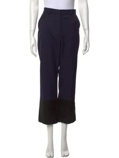 Pre-owned Monse Wide Leg Pants In Blue