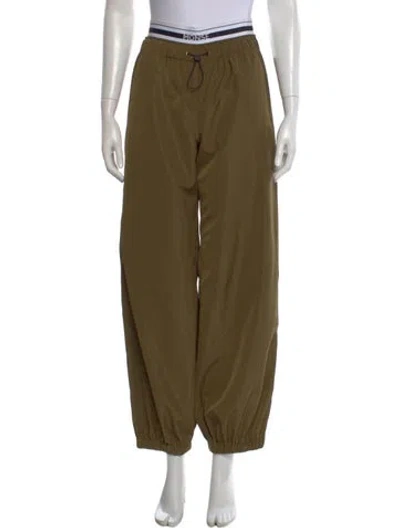 Pre-owned Monse Wide Leg Pants In Green