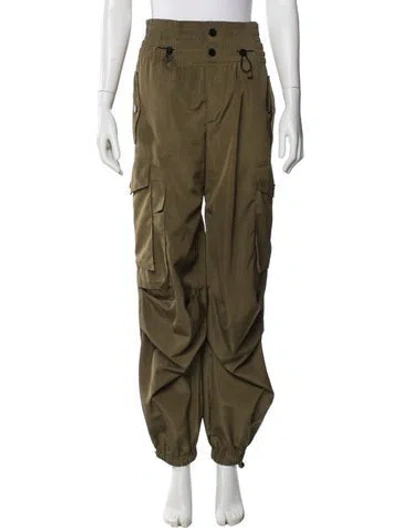 Pre-owned Monse Wide Leg Pants In Green