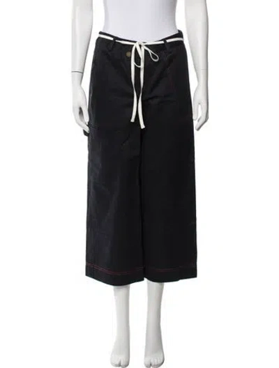 Pre-owned Monse Wide Leg Pants W/ Tags In Blue