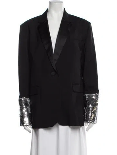 Pre-owned Monse Wool Blazer In Gray