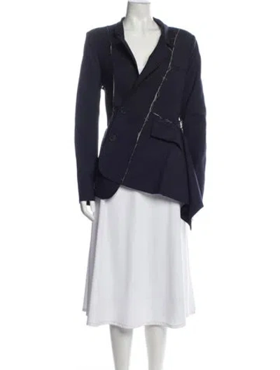 Pre-owned Monse Wool Blazer In Gray