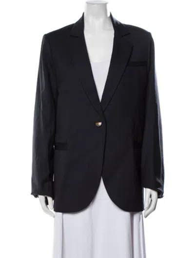 Pre-owned Monse Wool Blazer W/ Tags In Blue