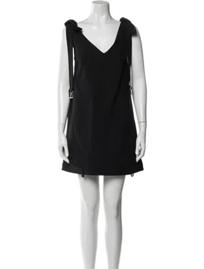 Pre-owned Monse Wool Mini Dress W/ Tags In Multi