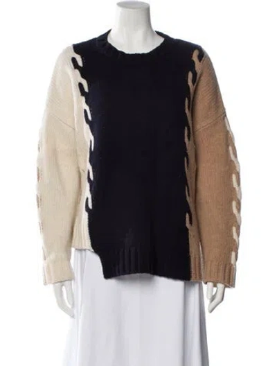 Pre-owned Monse Wool Printed Sweater In Neutral