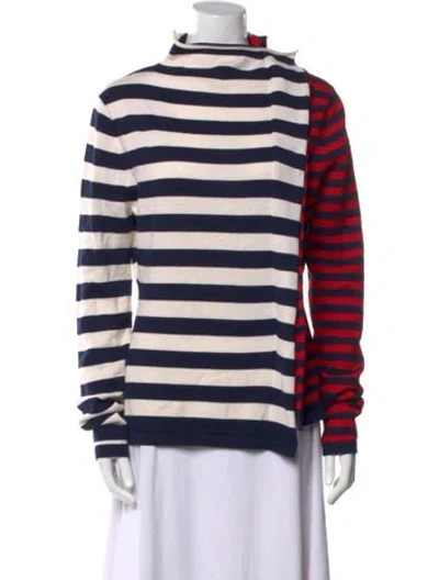 Pre-owned Monse Wool Striped Sweater