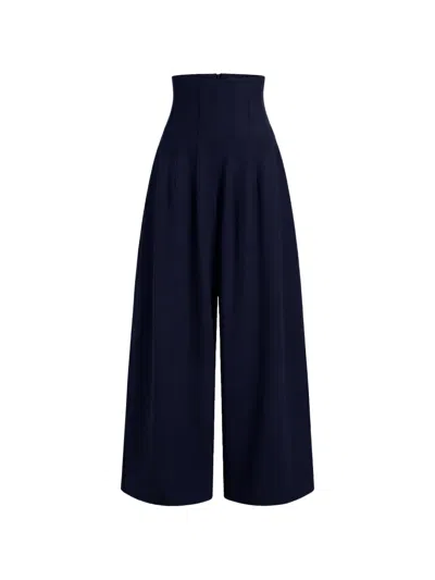 Monse Wool Trousers In Blue