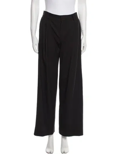 Pre-owned Monse Wool Wide Leg Pants In Multi
