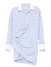 Monse Wrap-shirt Dress