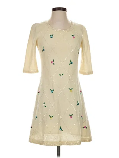 Pre-owned Monsoon Casual Dress In Ivory