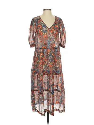 Pre-owned Monsoon Casual Dress In Orange
