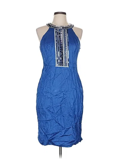 Pre-owned Monsoon Cocktail Dress In Blue