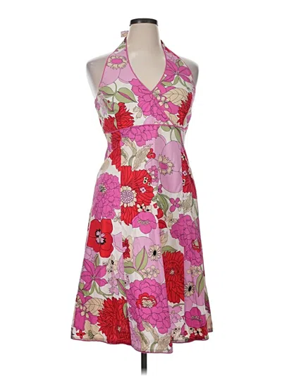 Pre-owned Monsoon Cocktail Dress In Pink